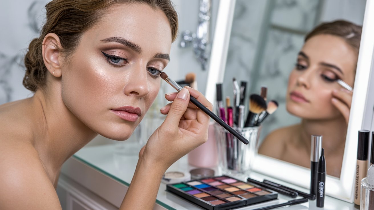 Application du mascara